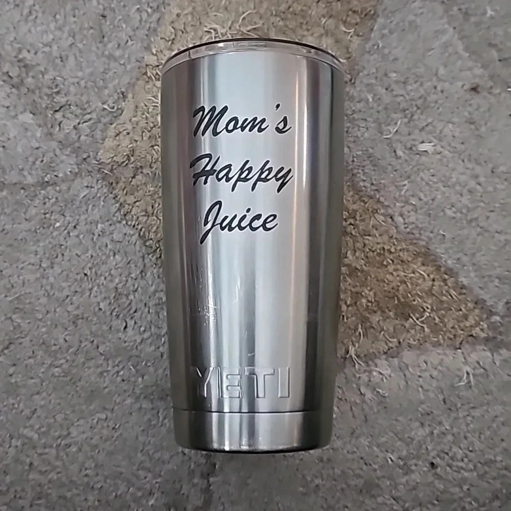 Yeti *Mom's Happy Juice* tumbler